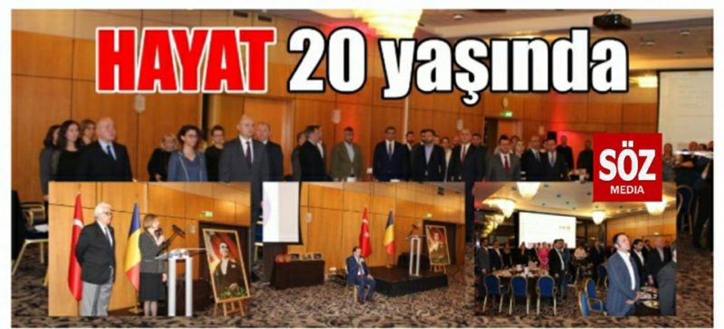 HAYAT 20 yaşını Geniș bir katılım ile kutladı