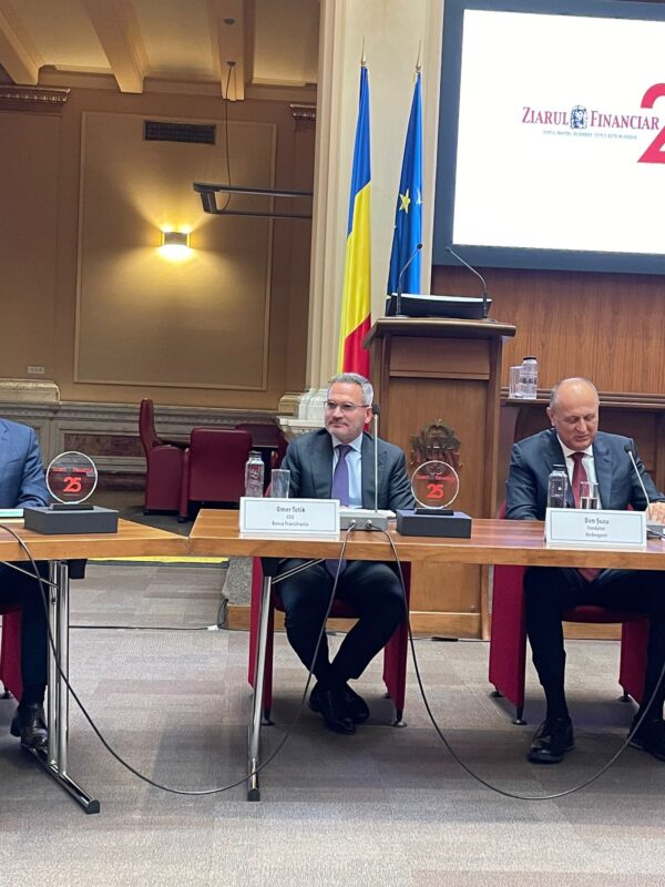 ZF 25 DE ANI. OMER TETIK, CEO BANCA TRANSILVANIA: VEŢI VEDEA DE ANUL VIITOR PRIMUL PRODUS SALT BANK, PRIMA APLICAŢIE